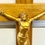 1940s 1940s Vintage Traditional Rustic European German Pine Crucifix For Sale - Image 5 of 9