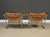 1970s Tormod Alnaes Leather Sling and Chrome Lounge Chairs - A Pair For Sale - Image 4 of 12