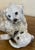 Bavent Terracotta French Pottery Dogs With Glass Eyes, C. 1900 For Sale - Image 9 of 11
