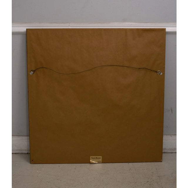 Traditional 1990s Gold Framed Decorative Room Scene Print For Sale - Image 3 of 8