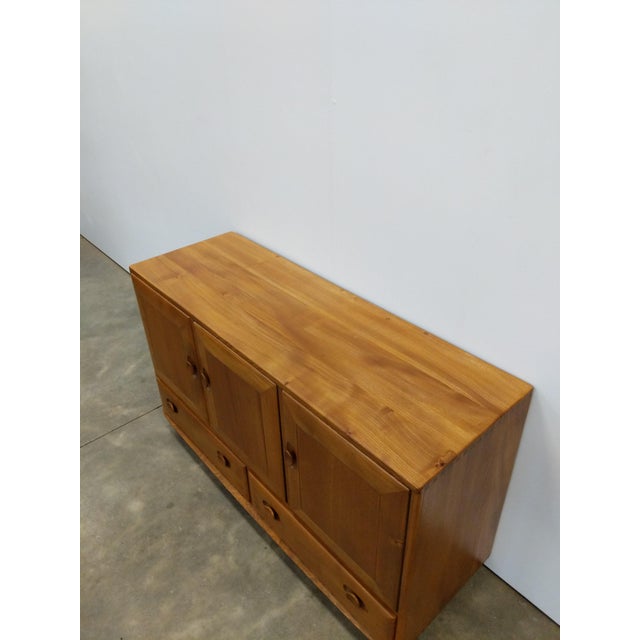 1960s Vintage Mid Century Modern Credenza / Sideboard by Ercol For Sale - Image 5 of 8