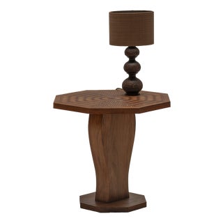 Mid-Century Marquetry Side Table, 1960s For Sale