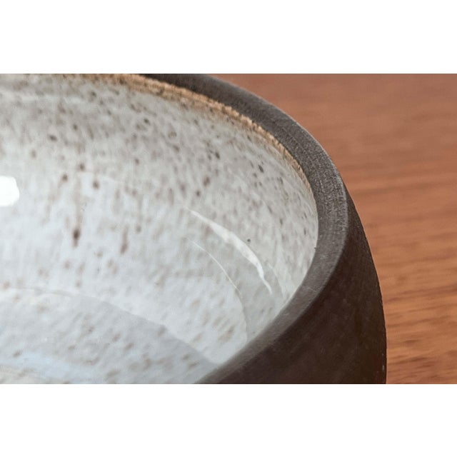 Mid-Century Modern Danish Studio Pottery Bowl by Henrik Ditlev Larsen, 1960s For Sale - Image 10 of 14