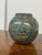 Turquoise Nicaraguan Vessel With Dimensional Etched Birds For Sale - Image 8 of 12