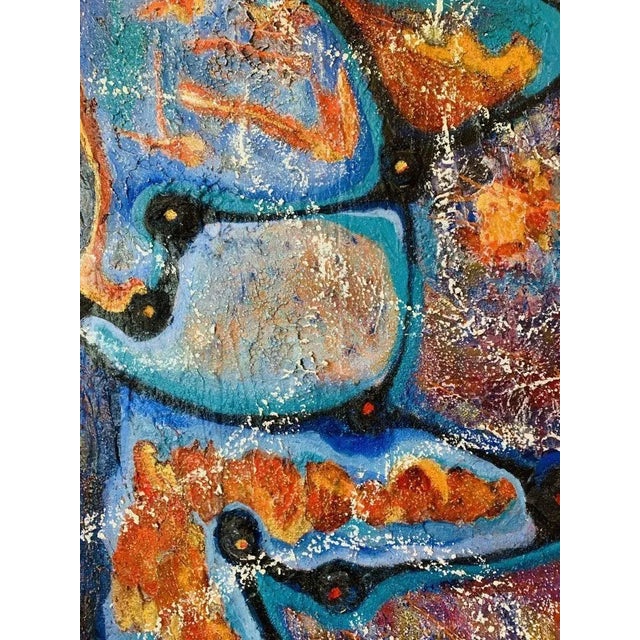 Large Painting by Wendy Cohen "Connect the Dots" For Sale - Image 10 of 13
