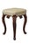 Brown English Victorian Dressing Table Stool in Goncalo Alves Wood, 1860 For Sale - Image 8 of 8