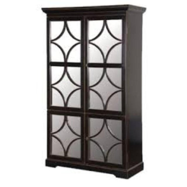 Julian Chichester ebonsied with mirrored door panels housekeepers storage cupboard. A very good looking well made and...