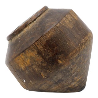 Vintage Spinning Wooden Top For Sale