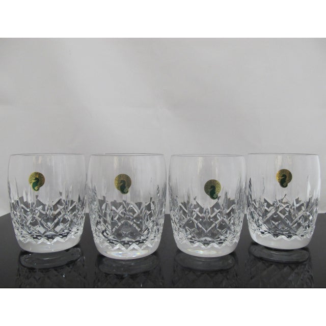 Waterford Crystal Lismore Traditions Double Old Fashioned glass set of 4. Unused and in excellent condition, no chips,...