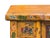 Vintage Chinese Yellow Lacquered Wood Credenza Sideboard Carved Scenic Panels For Sale - Image 12 of 18