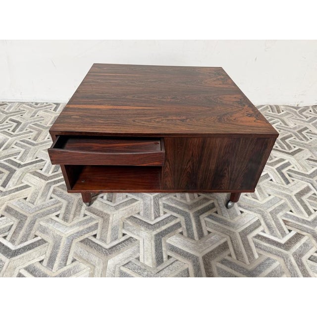 Peter Lovig Nielsen for Dansk Designs Mid Century Brazilian Rosewood Cubus Coffee Table For Sale In San Diego - Image 6 of 9