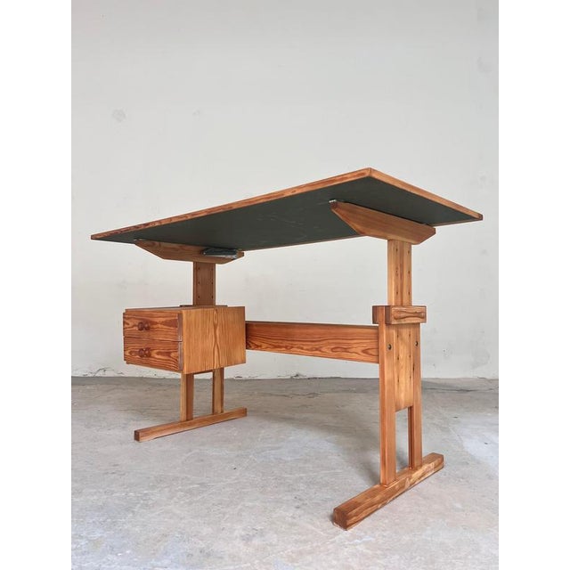 Height-Adjustable Desk in Pine by Trekanten For Sale - Image 4 of 11