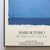 Sky Blue Mark Rothko Vintage 1984 Modernist Lithograph Print Framed Abstract Expressionist Extra Large Exhibition Poster " Untitled " 1969 For Sale - Image 8 of 14