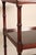Pair of English Regency Style Mahogany 3 Tier Side Tables For Sale - Image 9 of 11