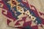 1970s Turkish Burgundy Geometric Natural Wool Hand Knotted Kilim Rug For Sale - Image 12 of 13