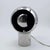 Silver Space Age Chrome Table Lamp with Rotating Eclipse Shade, 1970s For Sale - Image 8 of 15