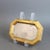 An aluminium and brass vide-poche (circa 1980s) by David Marshall, is weighty for its size and wonderfully tactile with...