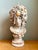 This exceptional vintage shell-encrusted bust sculpture masterfully combines classical form with coastal artistry,...