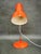 Vintage orange table lamp designed by josef hůrka for napako, czechoslovakia, circa 1960s. A characteristic example of...
