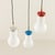 1970s Mid-Century Modern Italian Pendant Lamp with Lattimo Murano Glass Shades, 1970s For Sale - Image 5 of 17