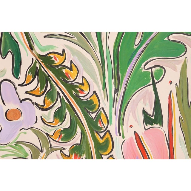 Romina Milano, Rainforest Walk, 2023, Acrylic on Paper For Sale - Image 6 of 8