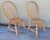 Mid 20th Century Set of Four Natural Bowback Windsor Chairs For Sale - Image 4 of 7