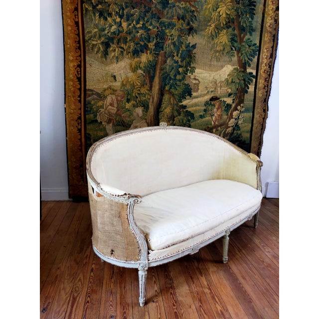 Late 18th Century Antique Basket Sofa, 1790 For Sale - Image 5 of 12