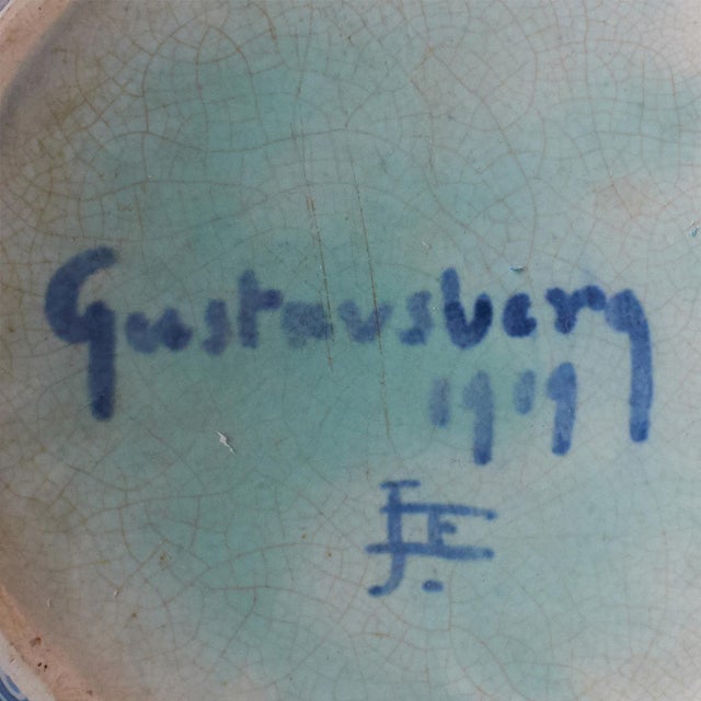 Mid-Century Modern Vase by Josef Ekberg for Gustavsberg For Sale - Image 3 of 4