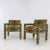 Leopard Parsons Chairs with Brass Sabots, Custom - a Pair For Sale - Image 11 of 12