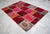 Textile Vibrant Pink & Red Turkish Rug Hand Knotted Handstitched Art - 5'7"x7'10" For Sale - Image 7 of 12