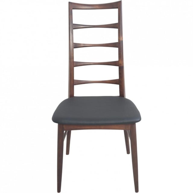 Vintage Lis Chairs in Stained Beech by Ib Kofoed Larsen, 1960s, Set of 6 For Sale - Image 15 of 18