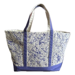 Erin Simon Original “Transition” Purple Tote For Sale