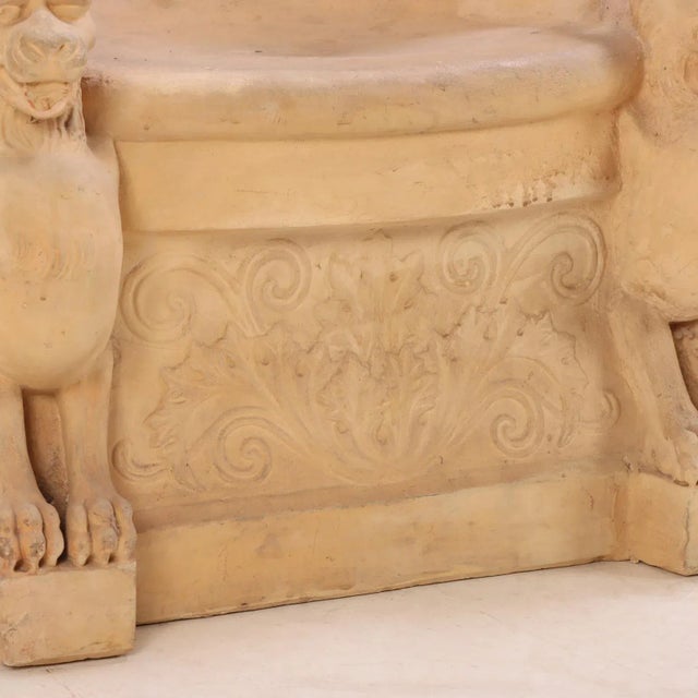 Ceramic An Italian Terracotta Garden Seat, C. 1920. For Sale - Image 7 of 7