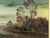 Winter Trees at Village in English Countryside by 20th Century British Artist 1985 Circa For Sale - Image 12 of 13