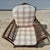 Lane Furniture 1970s Lane Venture Stick Wicker Rattan Arm Chair & Ottoman, Set of 2 For Sale - Image 4 of 14