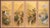 "Four Seasons", 1960s Showa Era Japanese Painted Silk Byobu Screen For Sale - Image 18 of 18