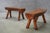 Charlotte Perriand Handcrafted French Brutalist Benches by Charlotte Perriand, 1960s, Set of 2 For Sale - Image 4 of 7