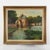 Rustic Landscape of the Smedepoort Bruges, Belgium, 1950s, Oil on Canvas, Framed For Sale - Image 11 of 11