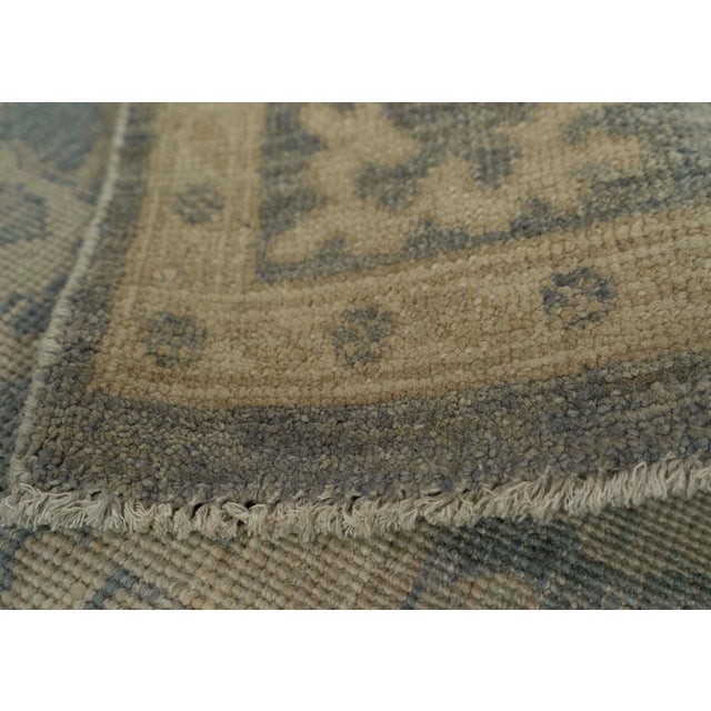 Oushak Rug 3'11" x 6'2" #21330 For Sale In Houston - Image 6 of 8