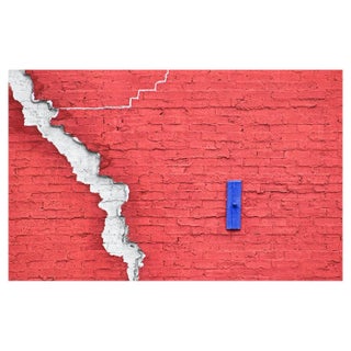 John C. Magee, Red Brick Wall, Photographic Paper For Sale