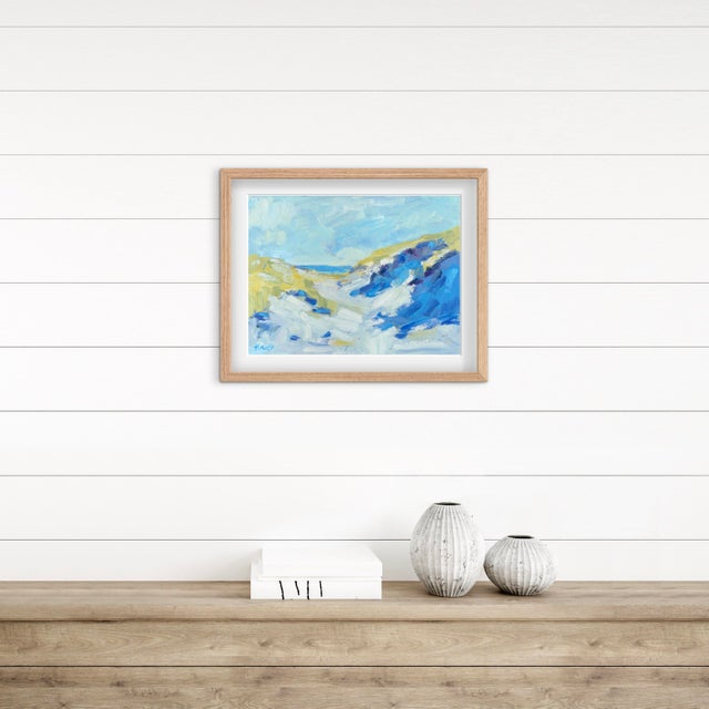 Sand Dunes Beach Shadows, Contemporary Oil Painting For Sale In Reno/Lake Tahoe - Image 6 of 6