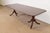 Baker Furniture Style Georgian Banded Mahogany Double Pedestal Extension Dining Table, Newly Refinished For Sale - Image 14 of 14