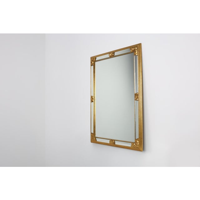 1950s Ornamented Mirror from Deknudt, Belgium, 1950s For Sale - Image 5 of 11