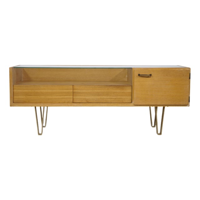 Mid-Century Modern Sideboard with Hairpin Legs, 1960s For Sale