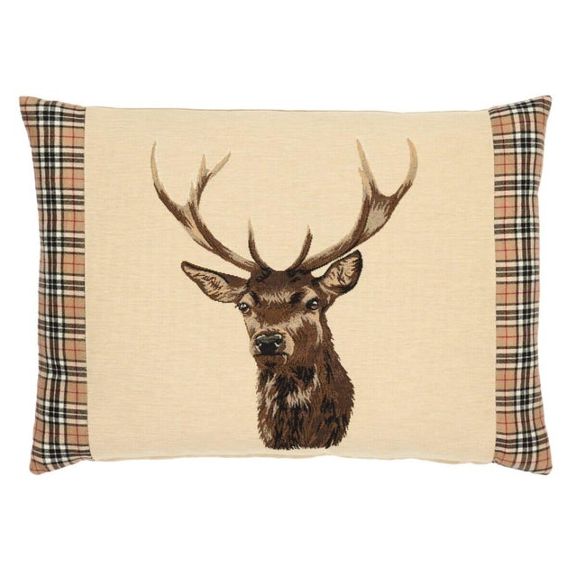 This beautiful tapestry cushion is finely woven by skilled weavers on traditional Jacquard Tapestry looms. The tapestry...