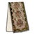 Vintage Japanese Gobelin Rose Tapestry Table Runner Olive Green Pink Metallic Trim For Sale - Image 4 of 9