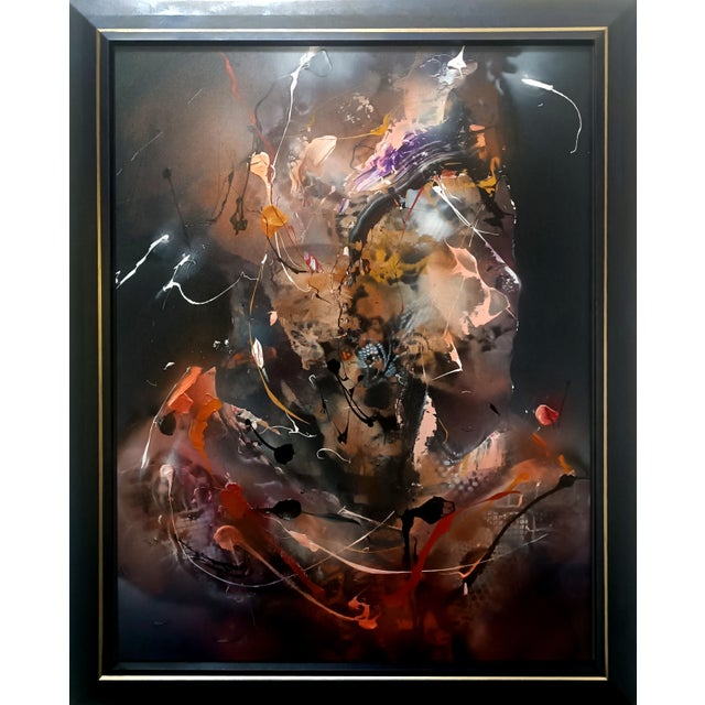 Ovidiu Kloska, I Love to Eat Bacon, Mixed on Canvas, Framed For Sale - Image 11 of 11
