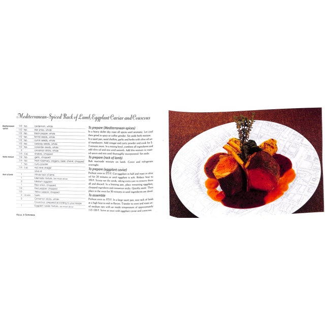 White "The Recipe Booklet of the Four Seasons Restaurant, New York" 1999 Bloomingdales For Sale - Image 8 of 8