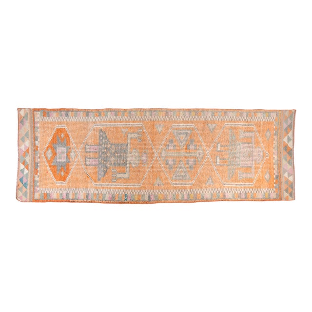1950s Low Pile Wool Runner For Sale