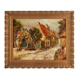 Early 20th Century The Old Village, Douglass Parshall For Sale